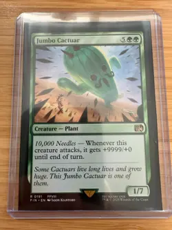 Jumbo Cactuar - 191 - Final Fantasy - MTG - NM - ENG - Image 1
