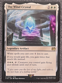 The Wind Crystal Final Fantasy Regular MTG 43 - Image 1