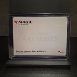 MTG Vorinclex, Monstrous Raider Art Card 54/81 Gold-Stamped Signature - Image 2