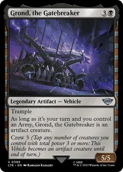 Grond, the Gatebreaker 0089 MTG LTR Uncommon NP - Image 1