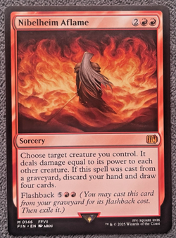 Mtg - Nibelheim Aflame - FINAL FANTASY (FIN) - Mythic - NM - Image 1
