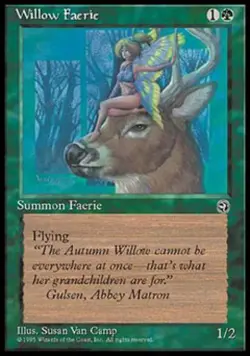Willow Faerie (1) - Light Play MTG Homelands - Image 1