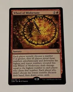 MTG - Wheel of Misfortune - Commander Legends NM - Image 1