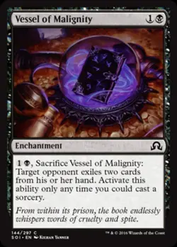 Vessel of Malignity -Foil Light Play MTG Shadows Over Innistrad - Image 1