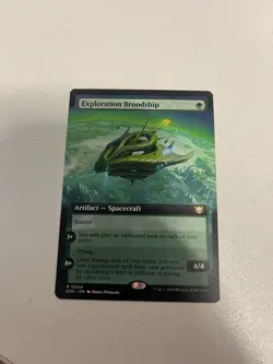 Exploration Broodship Extended Art Rare Edge of Eternities Commander EOC 034 MTG - Image 1