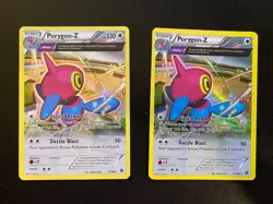 2x Pokemon XY Ancient Origins - Porygon-Z - 67/98 Holo Rare NM - Image 1