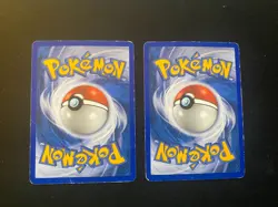2x Pokemon Gastly Expedition Base Set - (1x HP creased + 1 HP) - Image 2