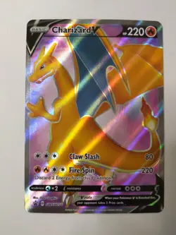 Charizard V - SWSH050 - Pokemon Sword & Shield Promo Ultra Rare NM - Image 1