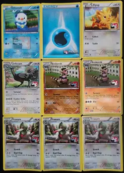 Pokemon 2011 League Stamped Holo Promo Cards Lot NM Qty 9 - Image 1