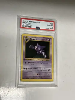 1999 Pokemon Haunter #29 1st Edition Shadowless 29/102 PSA 8 Near Mint - Image 1