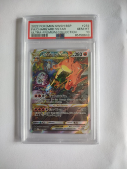 Pokemon Charizard VSTAR Ultra-Premium Coll. Full Alt Art Promo SWSH262 PSA 10 - Image 1