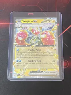Pokemon TCG: Wugtrio ex 60/162 Double Rare Holo Temporal Forces NM - Image 1