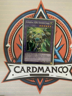 Elemental HERO Thunder Giant RA03-EN153 Platinum Secret Rare 1st Yugioh - Image 1