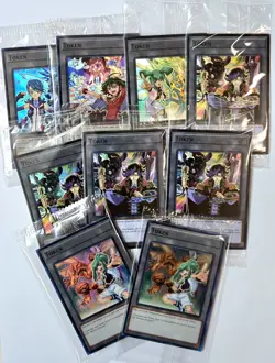 Yugioh Tokens: Blue Gal Trickstar Luna Ancient Fairy Yuya Leo AI (TOKENS) Set - Image 1