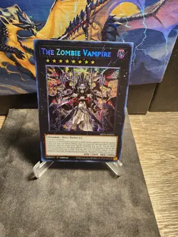 Yugioh! The Zombie Vampire - MP23-EN024 - Prismatic Secret Rare - 1st Edition - Image 1