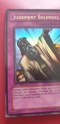 Carte YuGiOh ultra rare jugement solennel mrd-f127 solemn judgment 🇨🇵 mrd-127 - Image 5