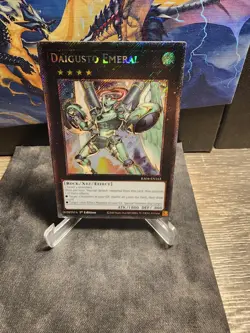 Platinum Secret Rare Daigusto Emeral RA04-EN163 NM 1st Edition Yugioh! - Image 1