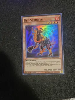 Yugioh! Red Sprinter - 1st Ed Super Rare - HSRD-EN15 - NM - Image 1