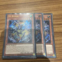 Ice Ryzeal CRBR-EN003 Ultra Rare Near Mint 1st Edition Yugioh - Image 1