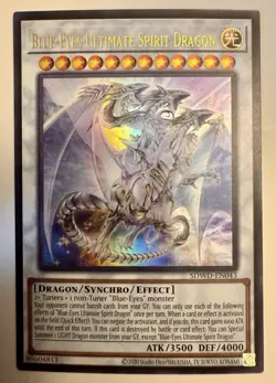 Blue-Eyes Ultimate Spirit Dragon #SDWD-EN043 Yugioh Near Mint Unlimited - Image 1