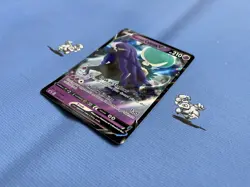 Pokemon TCG Shadow Rider Calyrex V SWSH131 Promo (NM) Holo Half Art Pokemon Card - Image 2