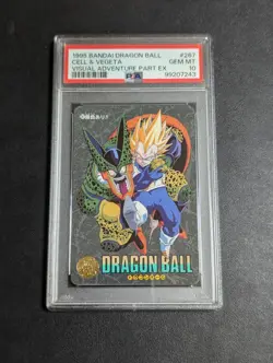 PSA 10 Dragon Ball Carddass Visual Adventure No.267 Collectible Card - Image 1