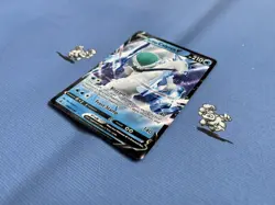 Pokemon TCG Ice Rider Calyrex V SWSH130 Promo (NM) Holo Half Art Pokemon Card - Image 5