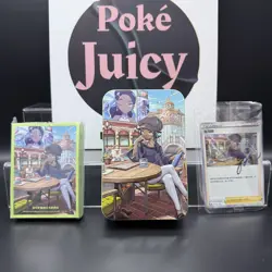 Pokemon TCG S-Chinese Trainer's Collection Box Nessa Iron Box+Card Sleeve+Card - Image 1