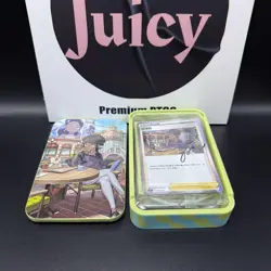 Pokemon TCG S-Chinese Trainer's Collection Box Nessa Iron Box+Card Sleeve+Card - Image 5