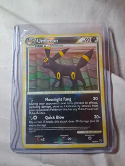 Pokemon TCG Umbreon 10/90 Undaunted Reverse Holo Holo Rare Card - Image 1