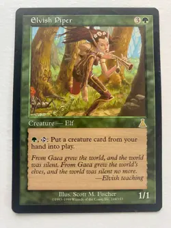 Elvish Piper Urza's Destiny Regular Magic the Gathering MTG Card - Image 1