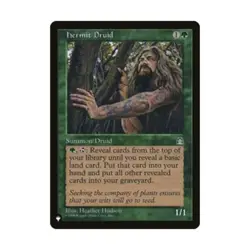 WOTC MtG The List Hermit Druid (U) NM - Image 1
