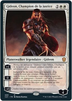 mtg magic Gideon, Champion of Justice FRENCH vf fr Gideon Champion de la justice - Image 1