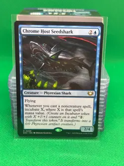 Chrome Host Seedshark MTG | Edge of Eternities Commander - Image 1