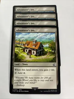 Adventurer’s Inn X 4 Final Fantasy MTG - Image 1