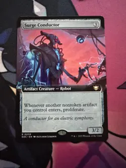 MtG EoC Surge Conductor #39 Extended Art Non-Foil MAGIC NM - Image 1