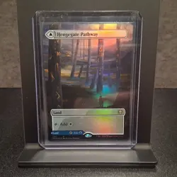 MTG Hengegate Pathway (Borderless) Kaldheim Foil - Image 1