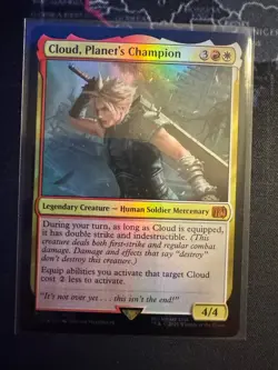 Cloud, Planet's Champion Foil - PRM 0003 NM - MTG Magic - Image 1
