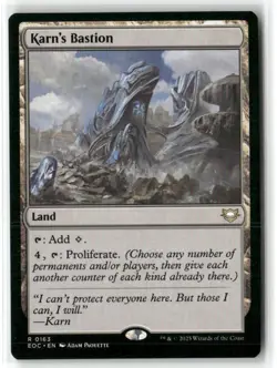 Karn’s Bastion Commander: Edge of Eternities MAGIC MTG NM - Image 1