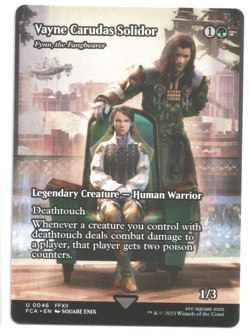 Vayne Carudas Solidor (Fynn, the Fangbearer)- 46 - EX - Final Fantasy - MTG - NM - Image 1