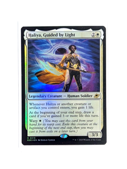 Haliya, Guided by Light R 0019 FOIL MTG Edge Of Eternities EOE EN NM/M - Image 1