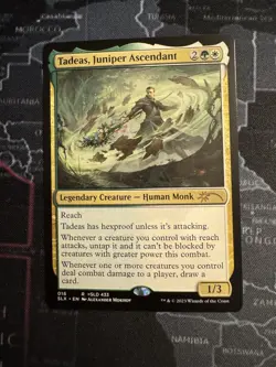 Tadeas, Juniper Ascendant 16 Near Mint MTG SLX Magic - Image 1