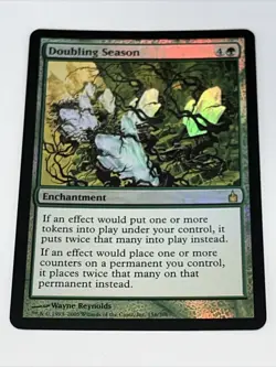 Doubling Season - Ravnica: City of Guilds (Foil) Rare Magic the Gathering MTG - Image 1