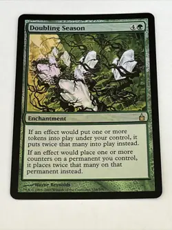 Doubling Season - Ravnica: City of Guilds (Foil) Rare Magic the Gathering MTG - Image 3