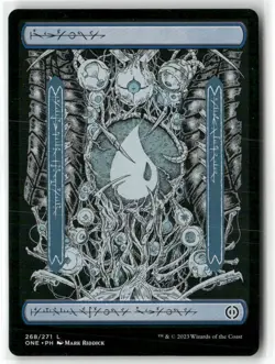 Island (268) Phyrexia All Will Be One Full Art MAGIC MTG NM - Image 1