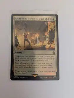 MtG Everything Comes To Dust R Doctor Who Magic The Gathering NM/M - Image 2