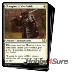 Champion Of The Parish X4 M/NM Magic: The Gathering MTG Mystery Booster/the List - Image 1