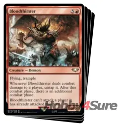 Bloodthirster X4 M/NM Magic: The Gathering MTG Warhammer 40,000 - Image 1