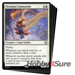 Firemane Commando X4 M/NM Magic MTG March Of The Machine: Commander - Image 1