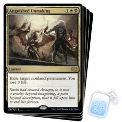 ANGUISHED UNMAKING X4 Double Masters 2022 Magic MTG MINT CARD - Image 1
